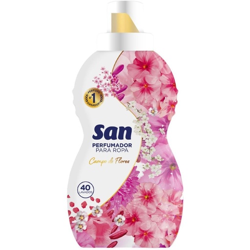 [112122C] SAN SUAVZ.PERFUMADOR 800ML.(40 LAV) CAMPO DE FLORES