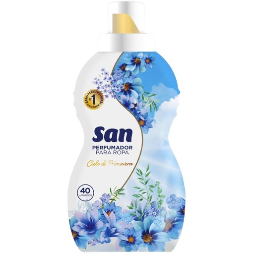 [112123C] SAN SUAVZ.PERFUMADOR 800ML.(40 LAV) CIELO DE PRIMAVERA      