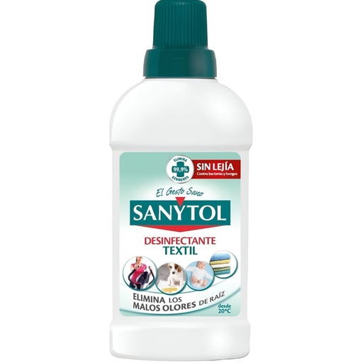 [112125C] SANYTOL SIN LEJIA ADITIVO DESINFEC.TEXTIL 500ML             
