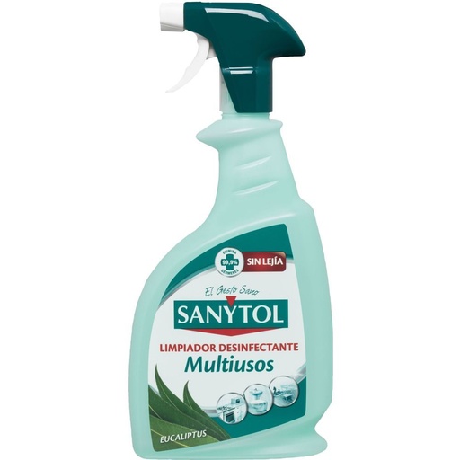 [112131] SANYTOL SIN LEJIA MULTIUSOS PISTOLA 750ML.DESINF