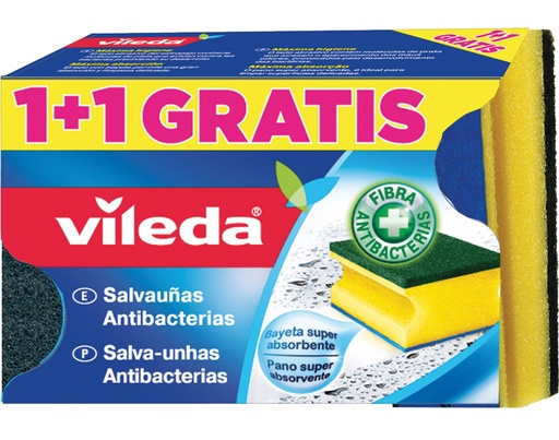 [112336] VILEDA ESTROPAJOS SALVAUÑAS COCINA 1UD.+1 GRATIS V-48