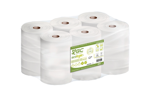[3010] GOMA CAMPS HIGIENICO ECOLOGIC+ 2 CAPAS 100MT 18 Rollos *FSC RECYCLED*