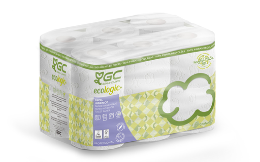 [3011] GOMA CAMPS HIGIENICO ECOLOGIC+ 2 CAPAS 34.5MT P12 12x8=96 Rollos *FSC RECYCLED*