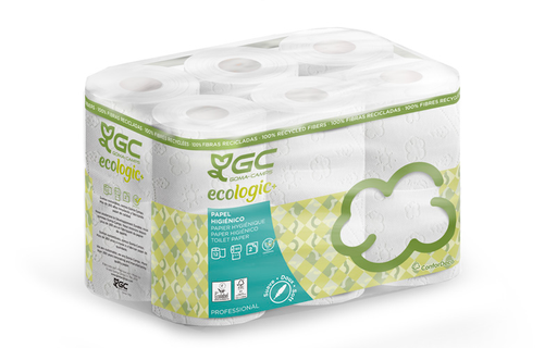 [3012] GOMA CAMPS HIGIENICO ECOLOGIC+ 2 CAPAS 18MT P12 12x9=108 *FSC RECYCLED*