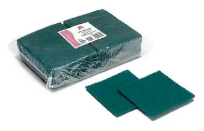 [6031] Estropajo Fibra Verde Fuerte Especial 20x15x0,7 cm. 20 Unidades