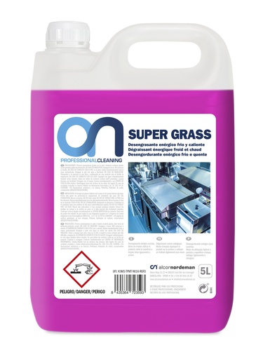 [7003] AN PROF SUPER GRASS 5L l DESENGRASANTE ENÉRGICO