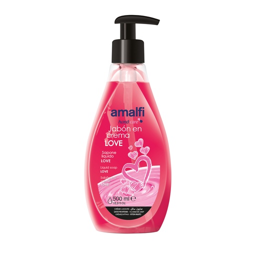 [112393] AMALFI JABÓN EN CREMA LOVE 500 ML